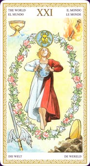 Lo Scarabeo Tarot World Card