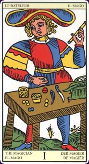 Tarot divinatoire de MARSEILLE ( x 1 )